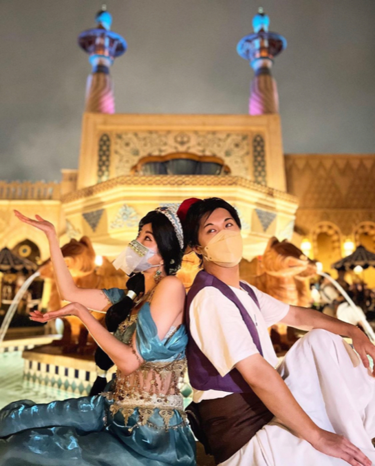 アラジンとジャスミン仮装| キャステル | CASTEL ディズニー情報