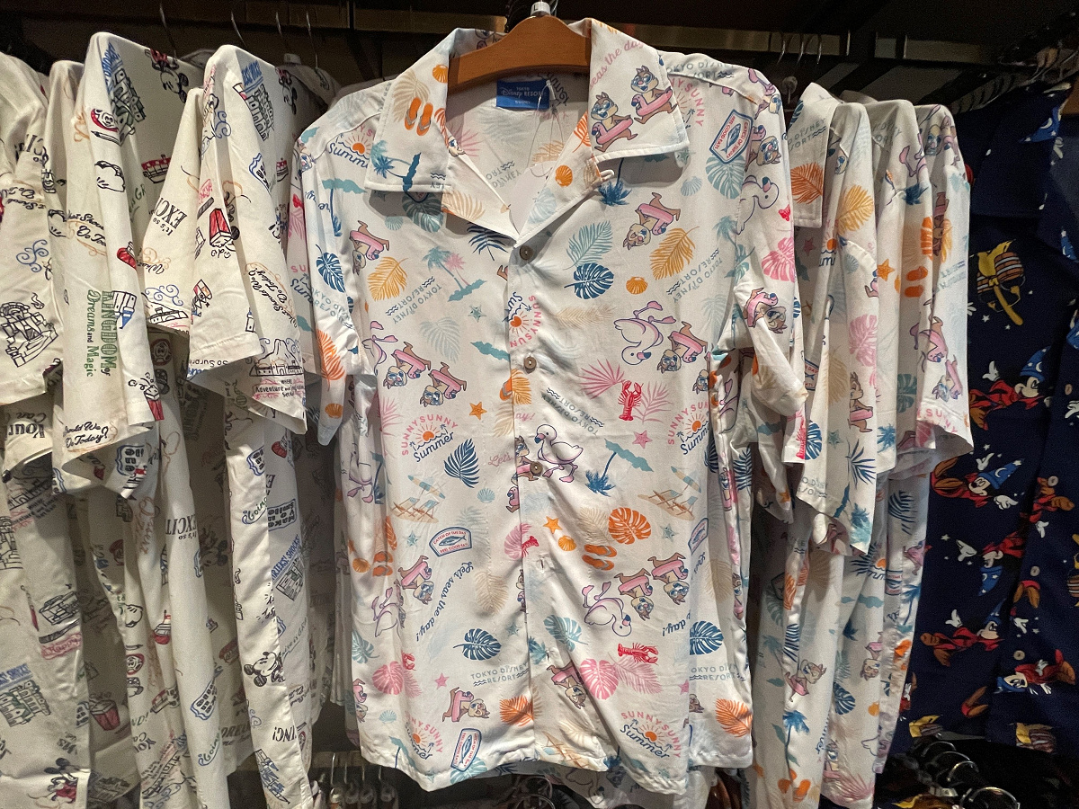 アロハシャツ(ディズニー夏グッズ2025SUNNY SUNNY Summer)