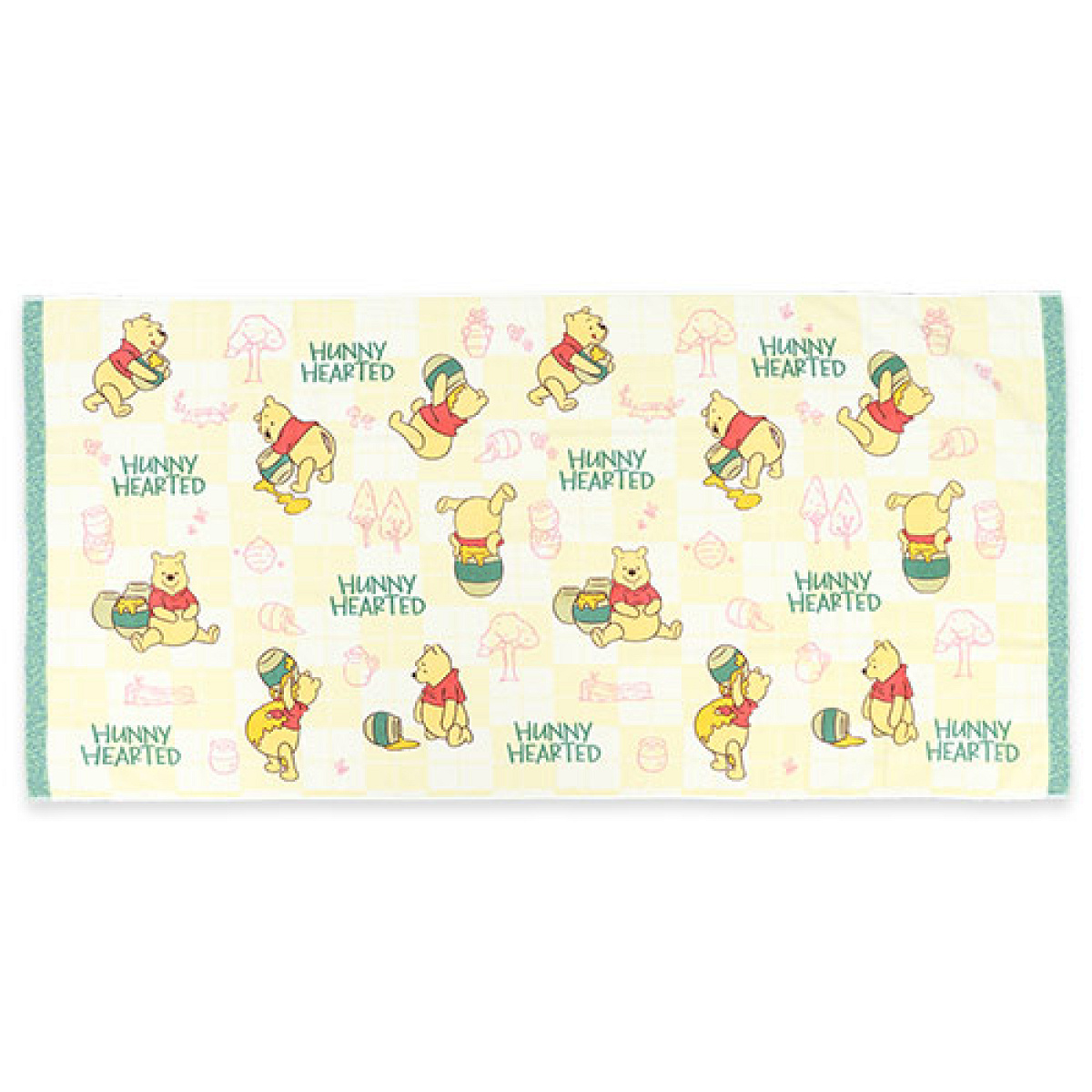 バスタオル(プーさんはちみつグッズ)