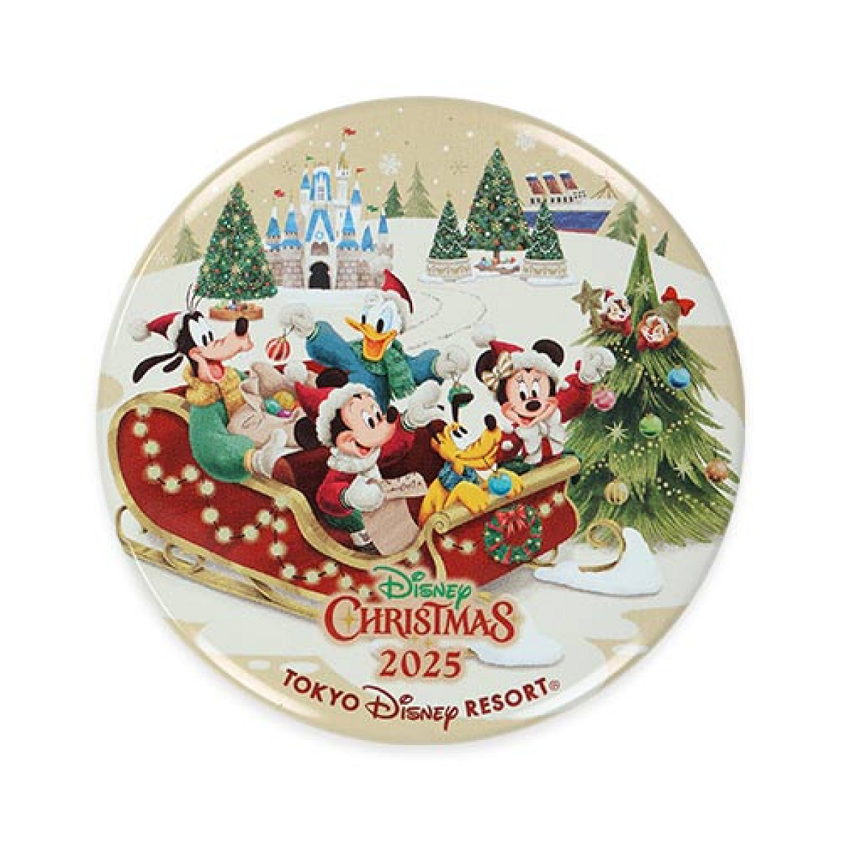 缶バッジ(クリスマスグッズ2025)