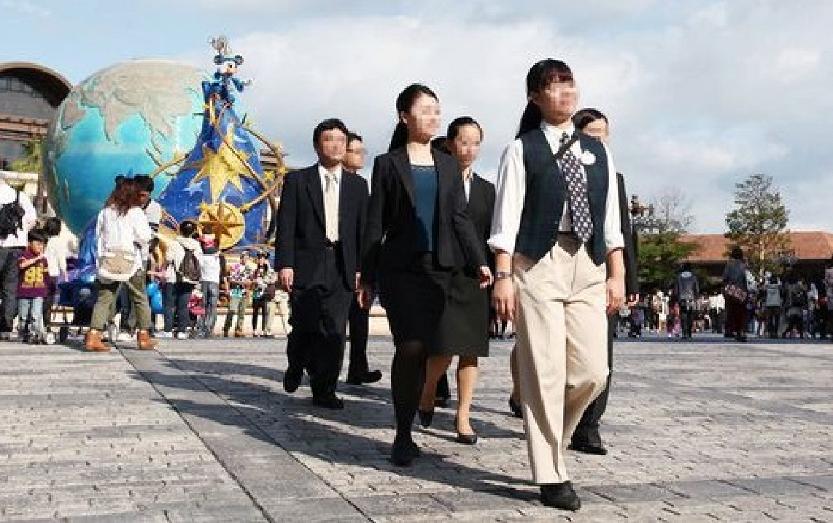 東京ディズニーシーで研修中のキャストさんたち