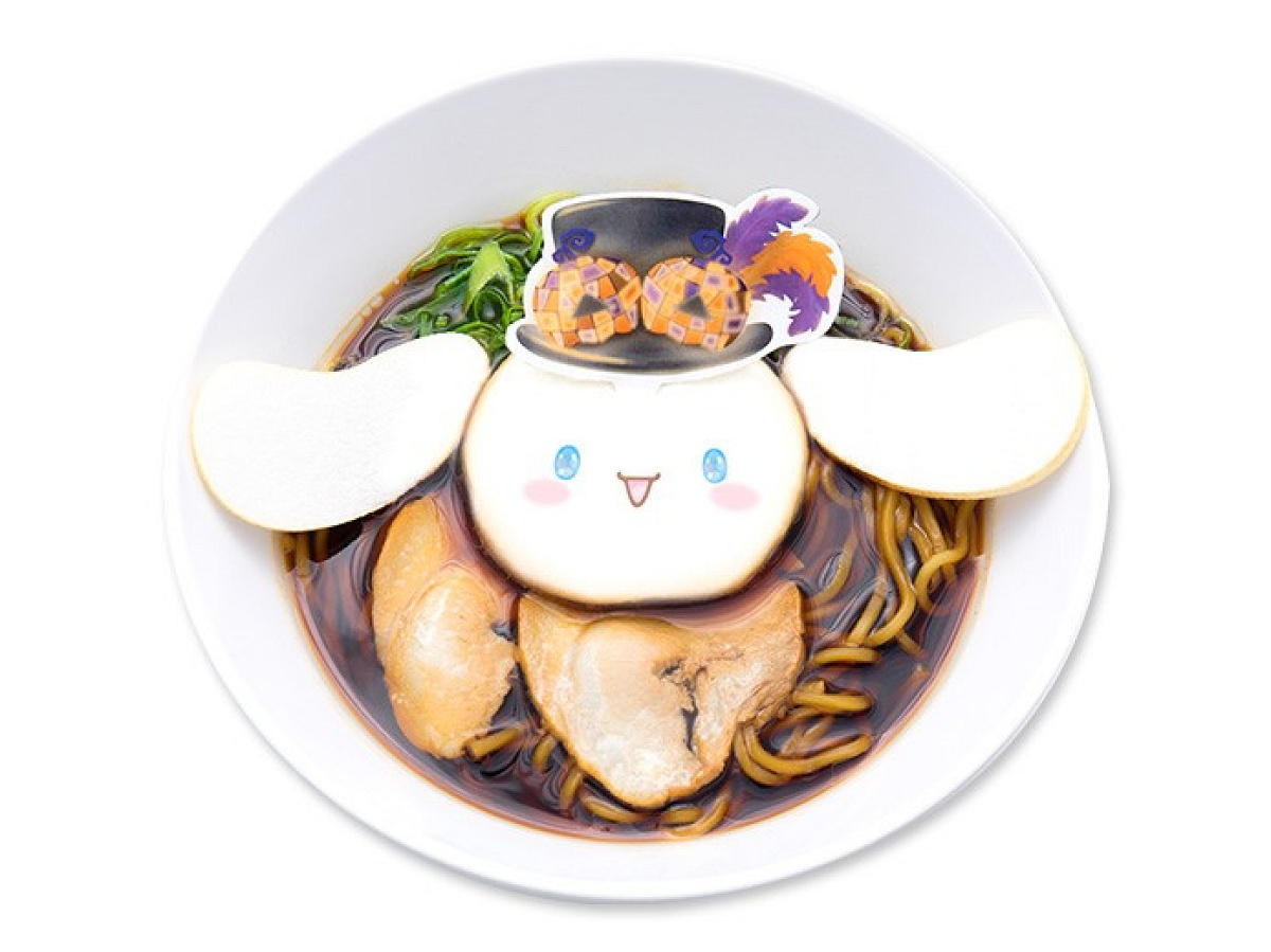 シナモンのブラックハロウィンラーメン