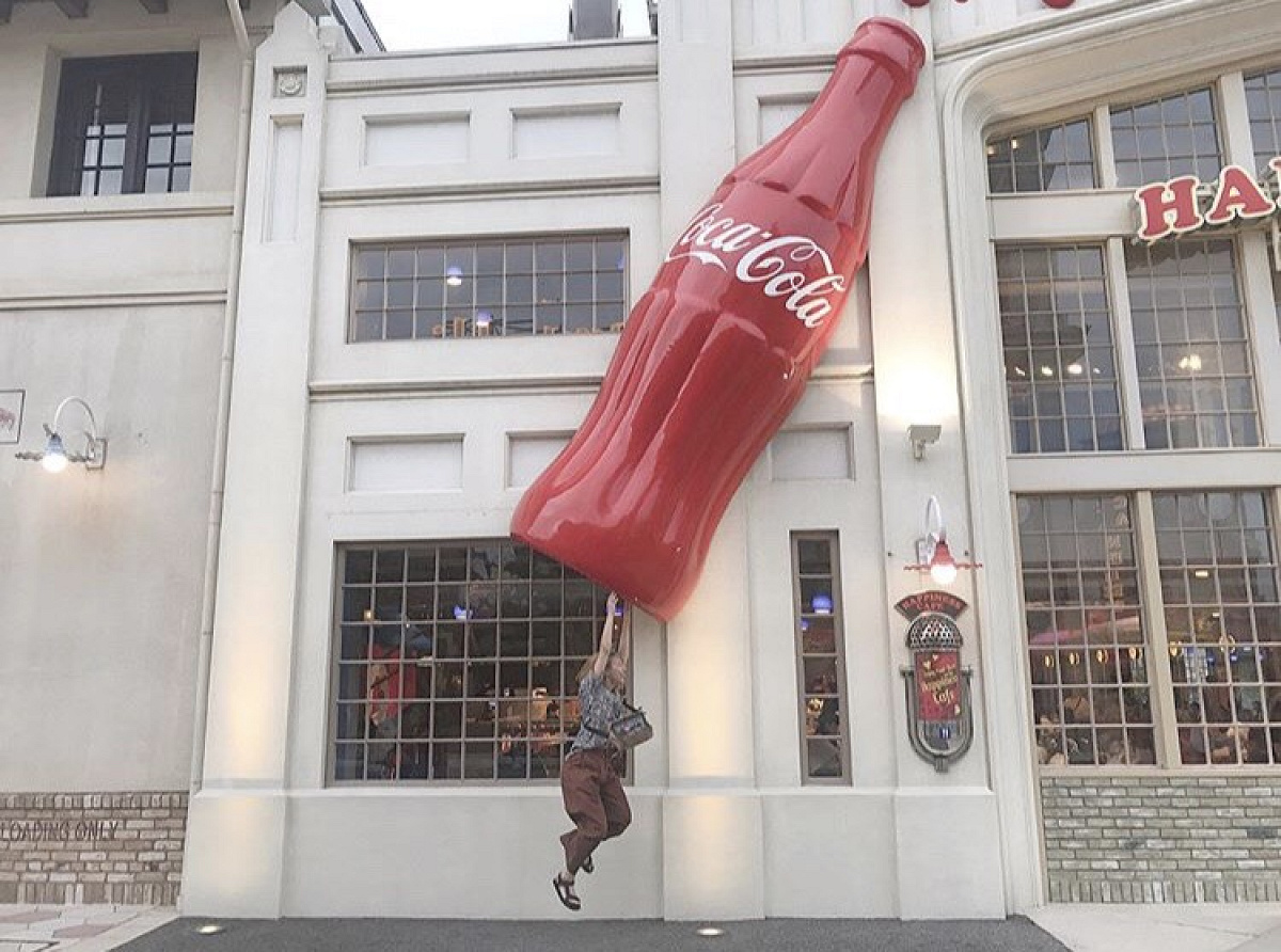 コカコーラ オブジェ ドライブイン ダイナー コカ・コーラオブジェ