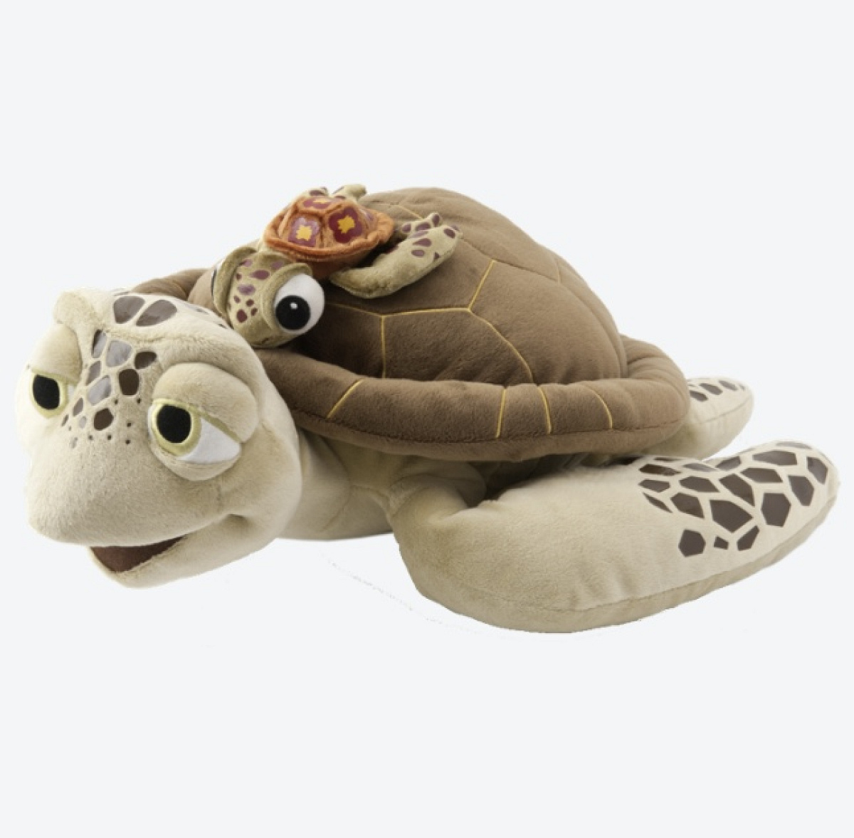 【美品】ディズニーシー クラッシュ ぬいぐるみ ファンキャップ 被り物 帽子 亀 美品】ディズニーシー クラッシュ ぬいぐるみ ファンキャップ