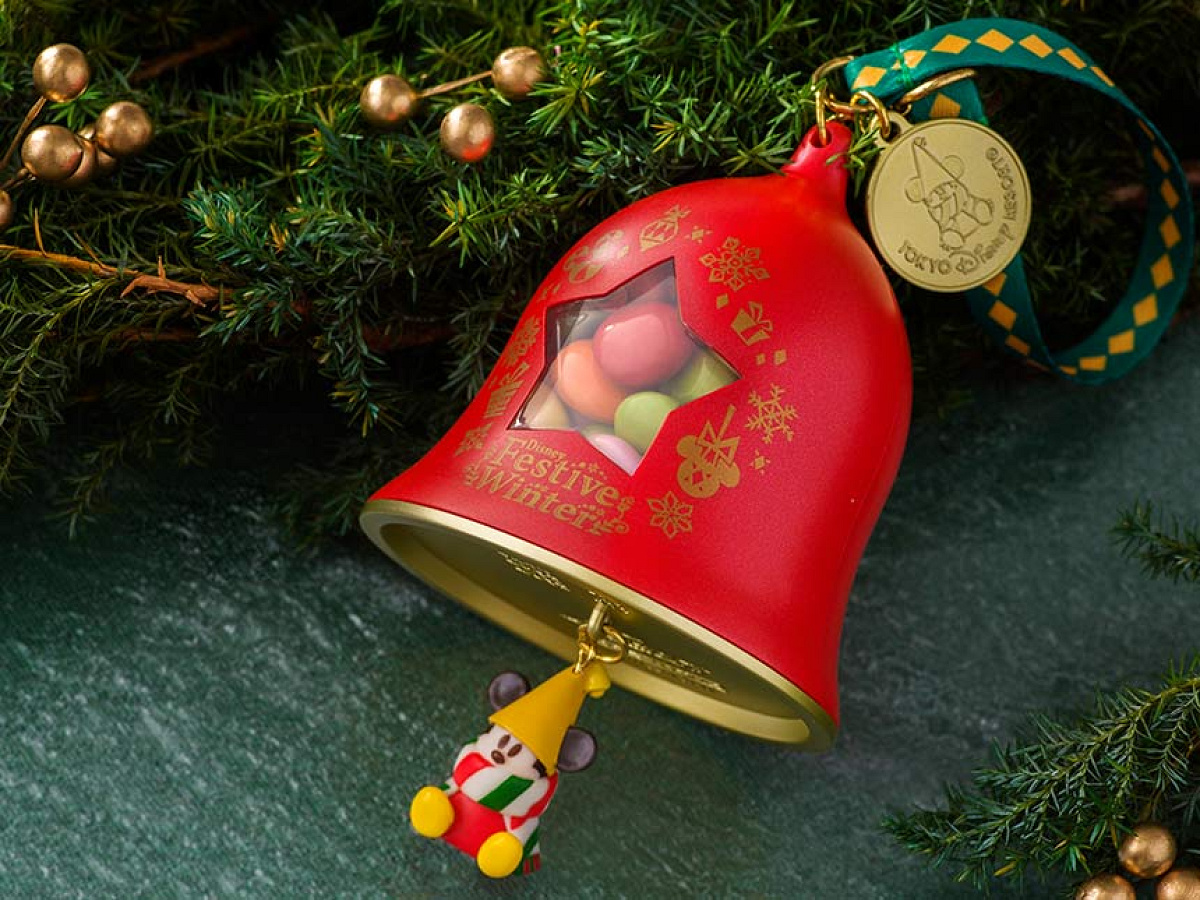 ディズニークリスマス 2022:カラフルチョコレート、ミニスナックケース