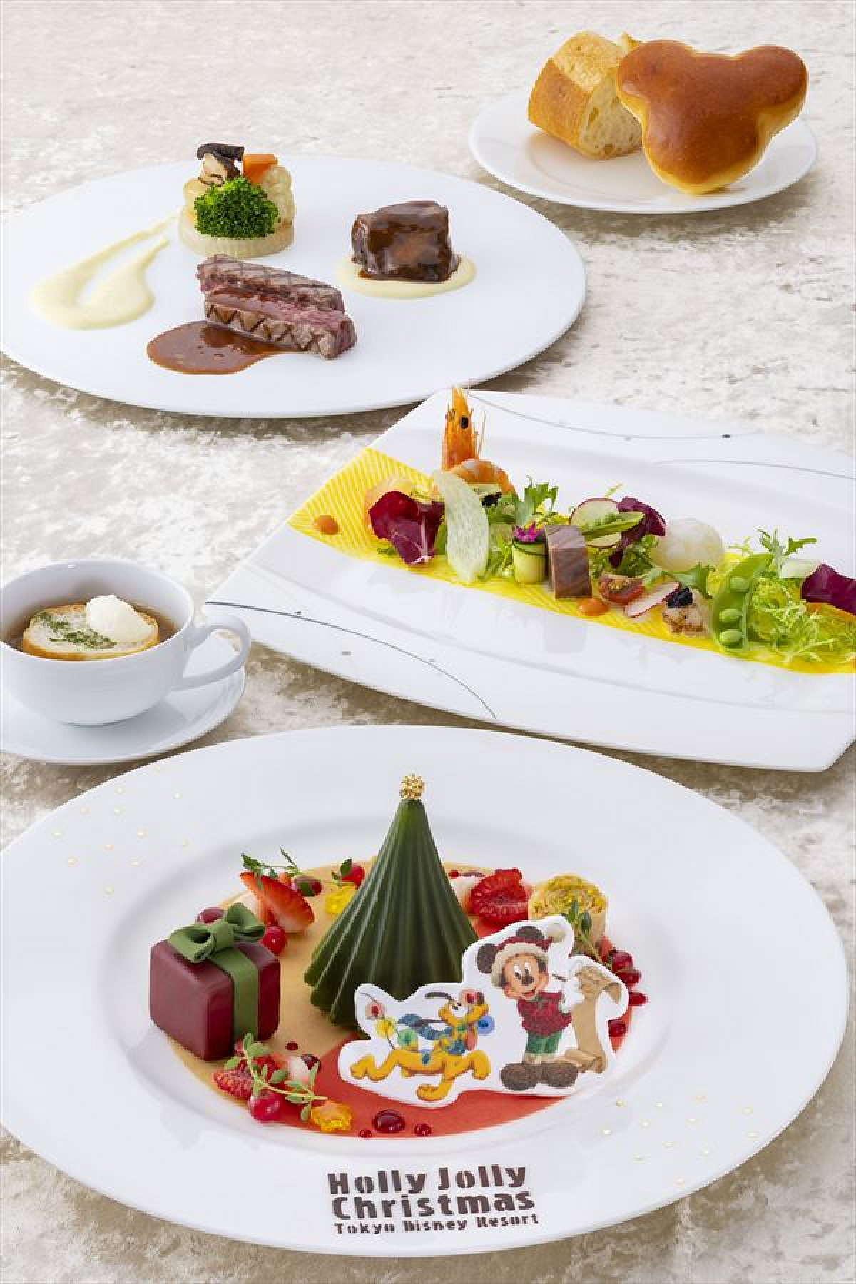ディズニー・クリスマス　ディナーセット