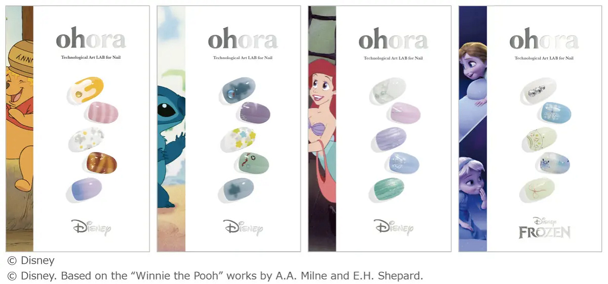【未使用】ディズニーohoraネイルシールまとめ売り ディズニーストア限定ohoraネイルシール| キャステル | CASTEL