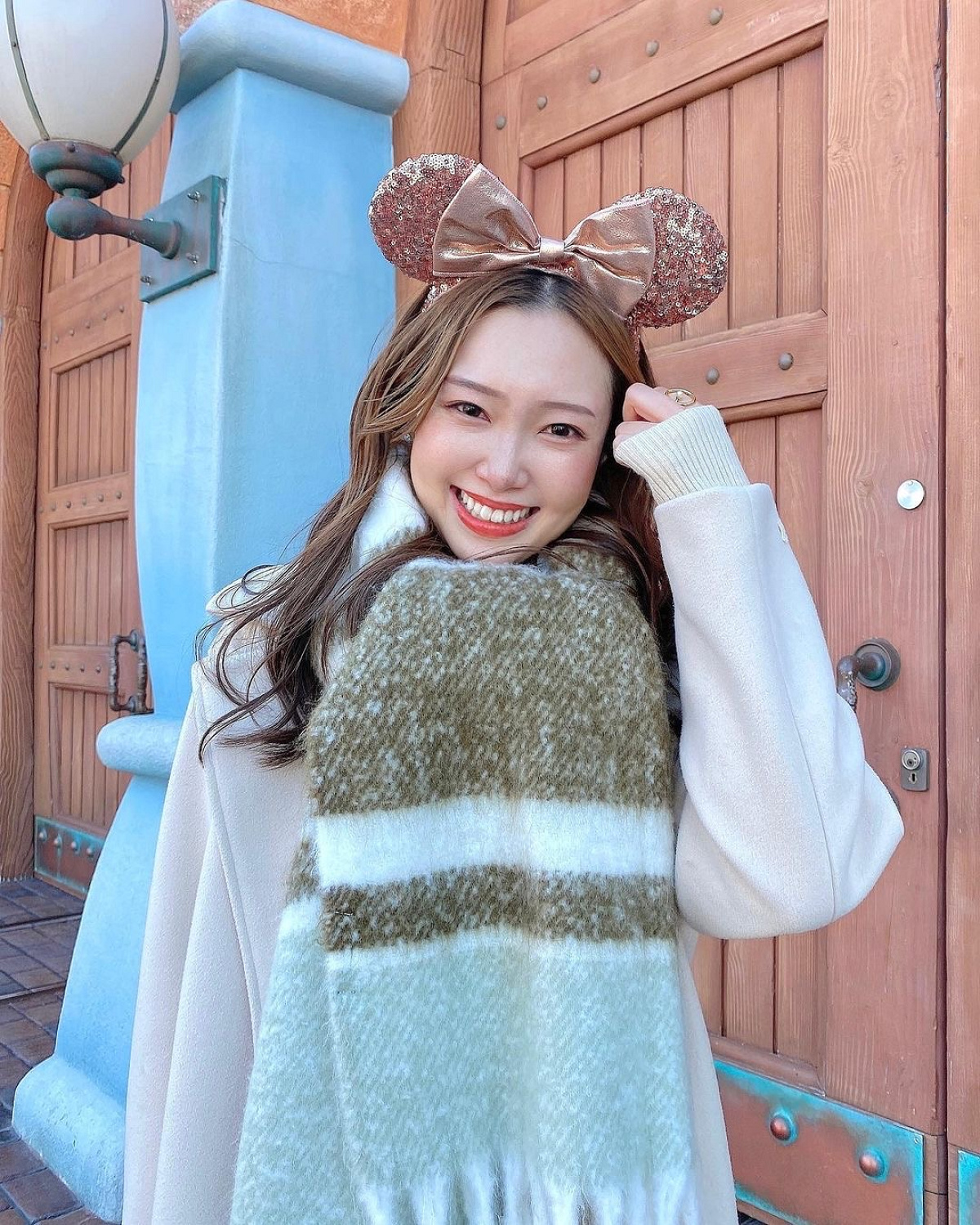ディズニー冬服マフラーコーデ| キャステル | CASTEL ディズニー情報