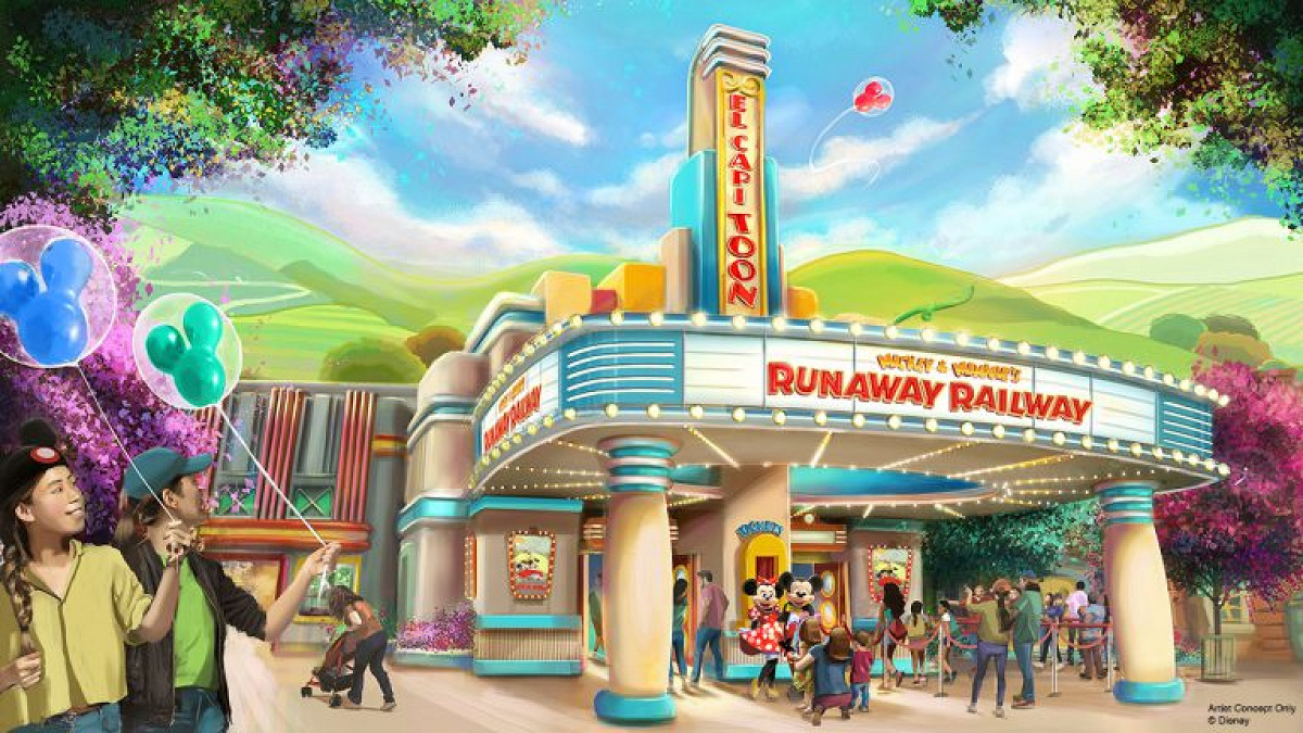 ディズニーランド・パークの「Mickey&Minnie's Runaway Railway