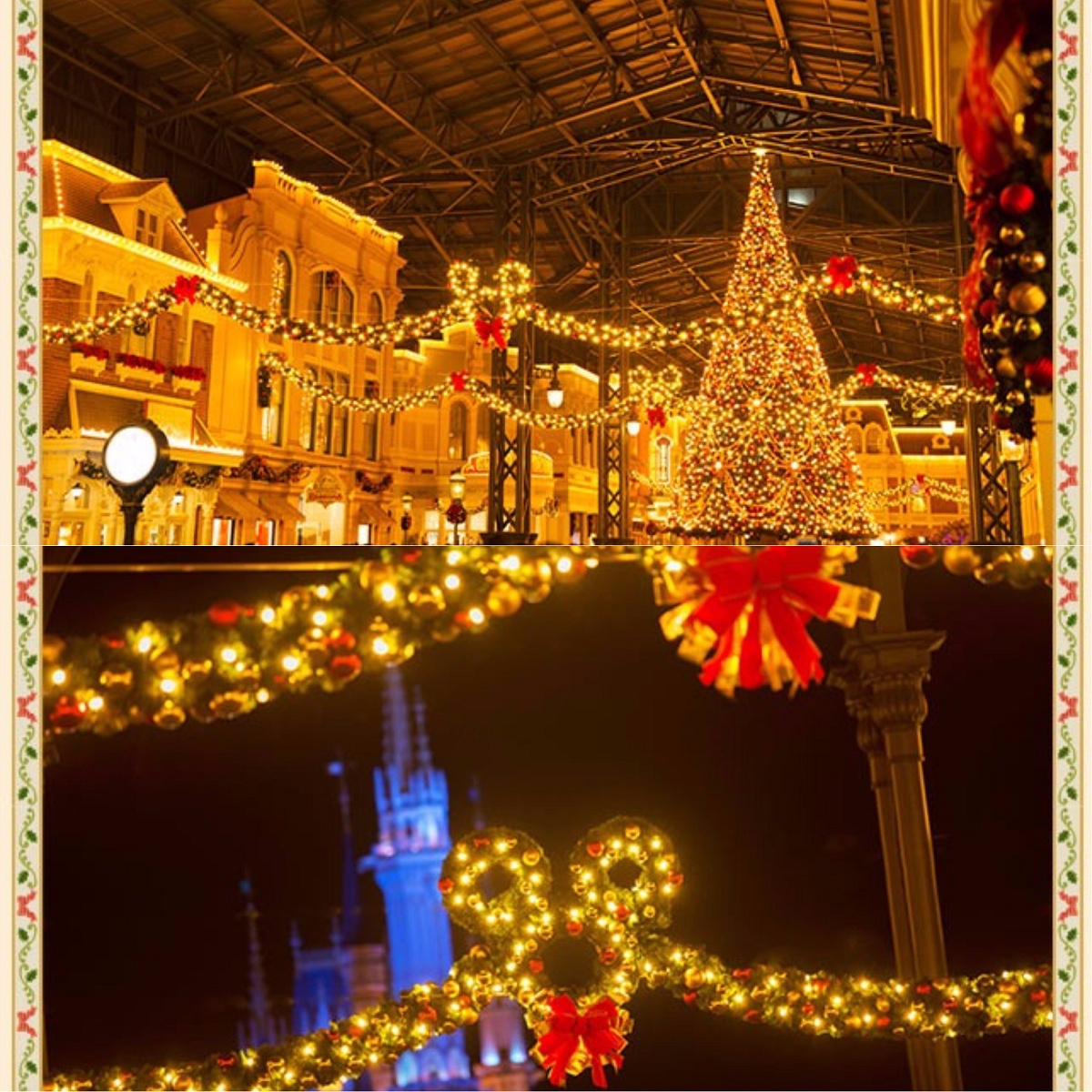 東京ディズニーリゾートのクリスマスを楽しもう☆