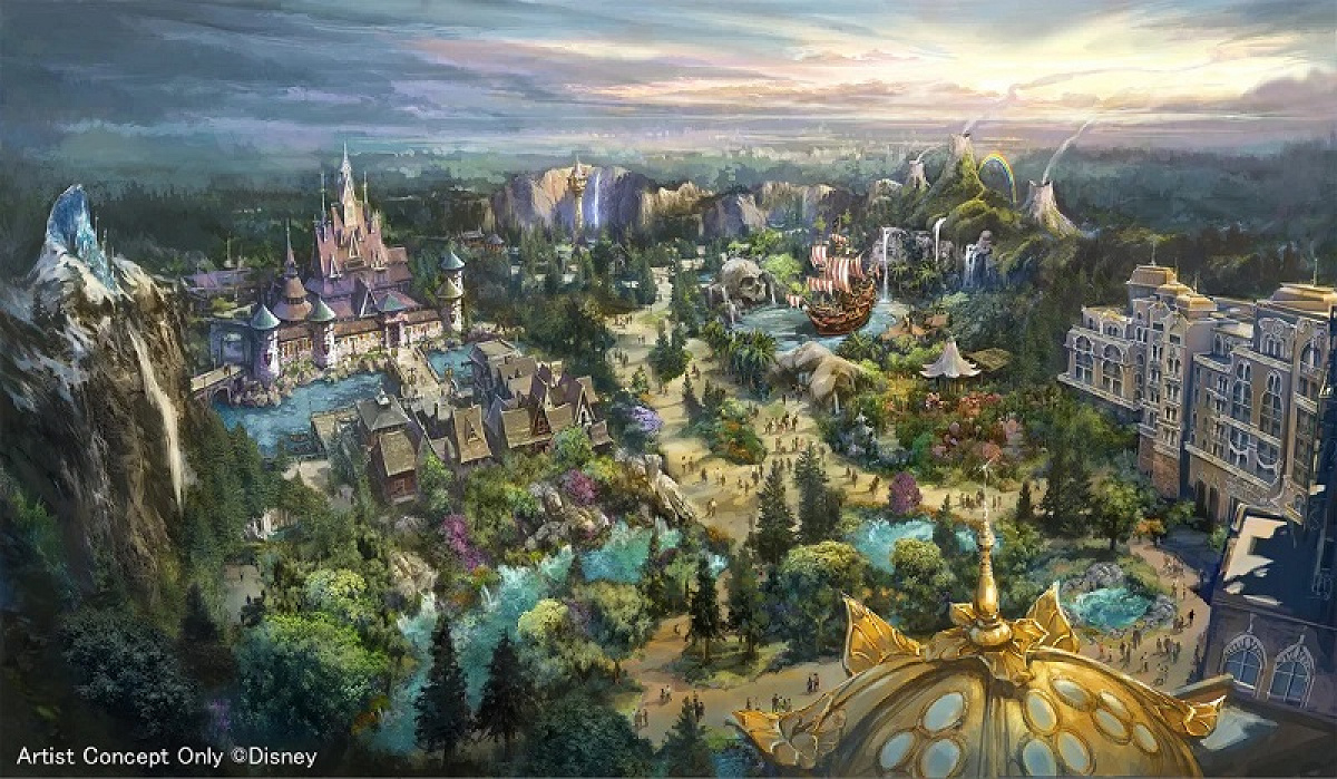 東京ディズニーシーの新エリア「ファンタジースプリングス」