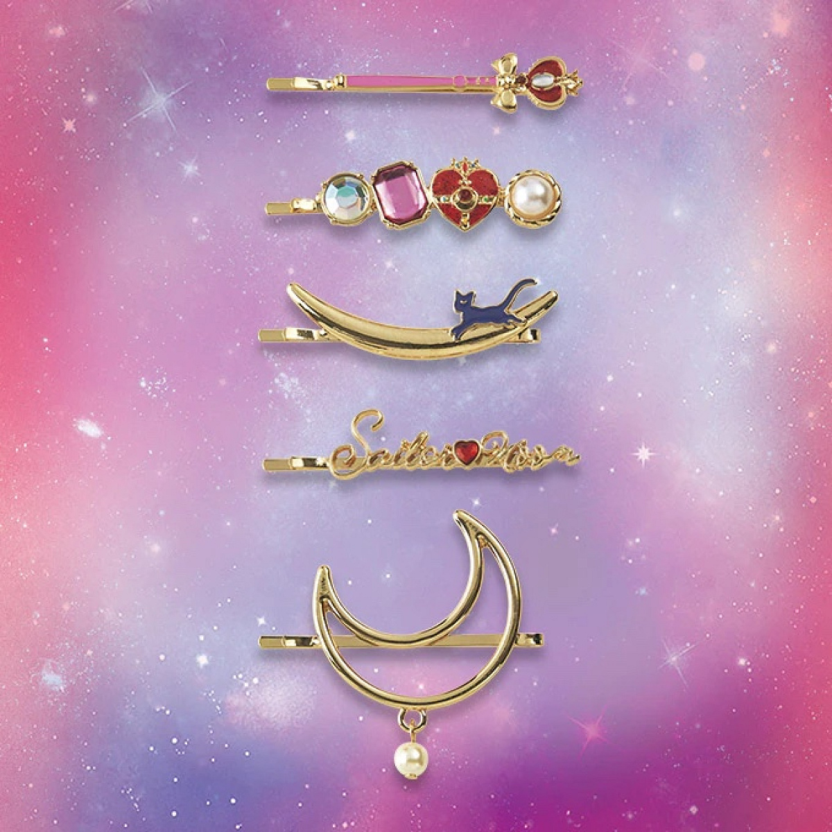 ヘアピンセット（5個）（USJ×セーラームーングッズ）| キャステル