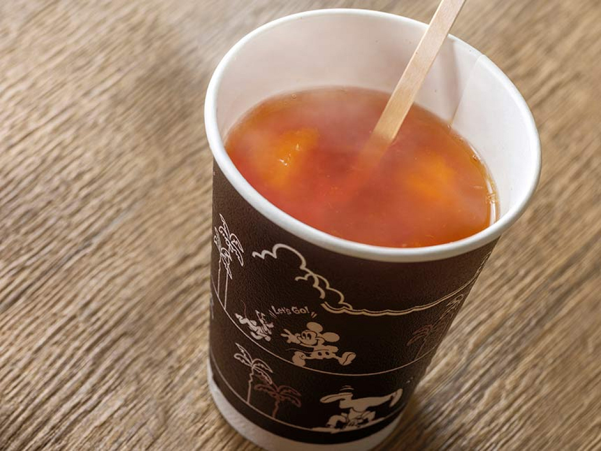 ホットフルーツティー（オレンジ＆ベリー）