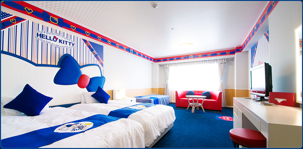 サンリオキャラクタールーム：グランドメルキュール別府湾リゾート＆スパ