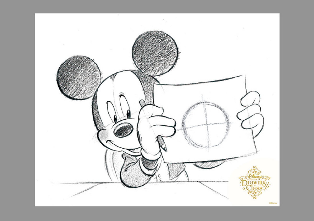 ミッキーマウスの書き方】ミッキーマウスの描き方🐭, Drawing Mickey