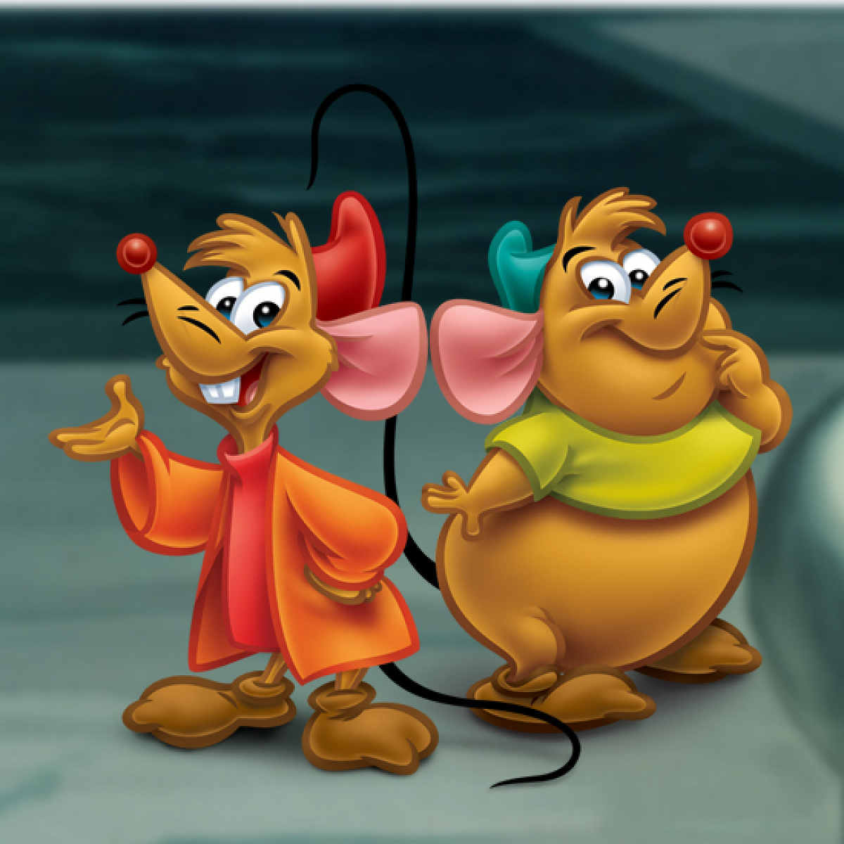 Disney シンデレラのジャックとガス