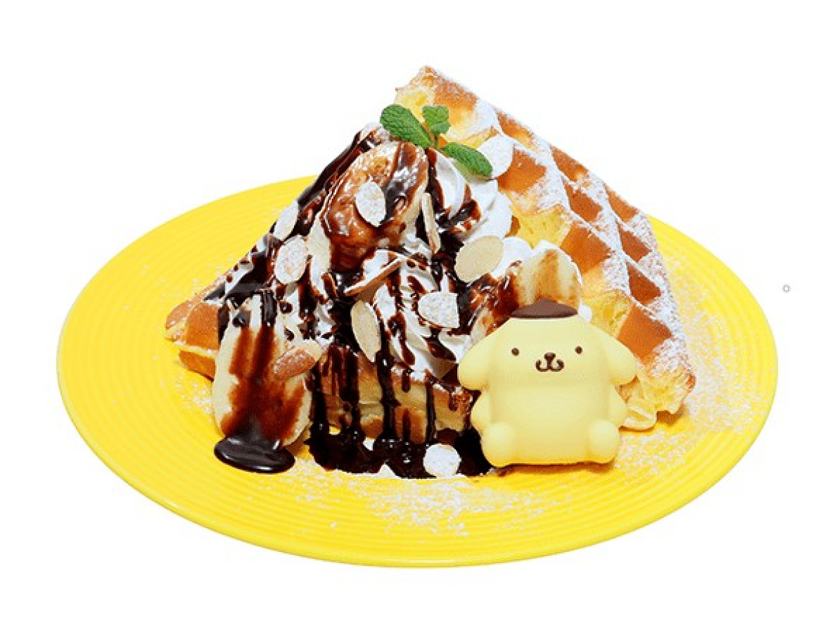 プリンくんと行くくいしんぼうツアー★チョコバナナマウンテンワッフル