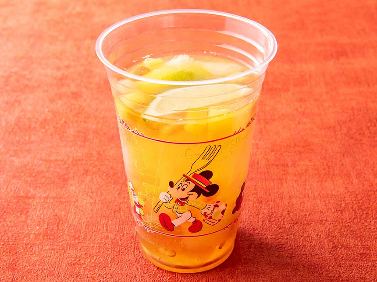 レモンとピーチのフルーツアイスティー（キリン 午後の紅茶 レモンティー使用）