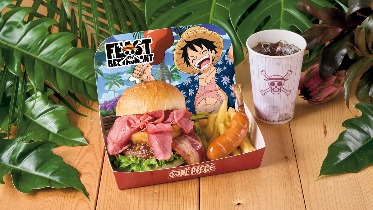 ルフィのスタミナビーフバーガーセット