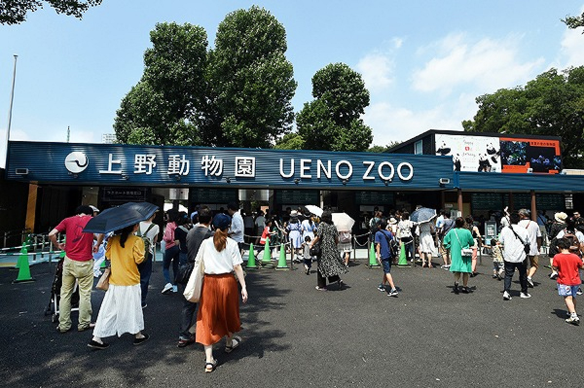 上野動物園の正門