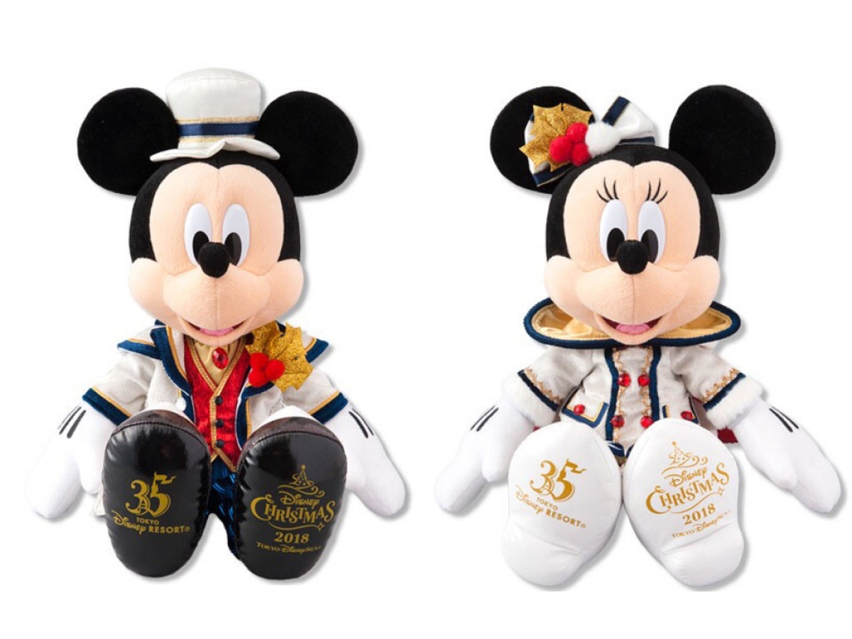 ミッキー＆ミニーぬいぐるみ（ディズニーシー限定）| キャステル