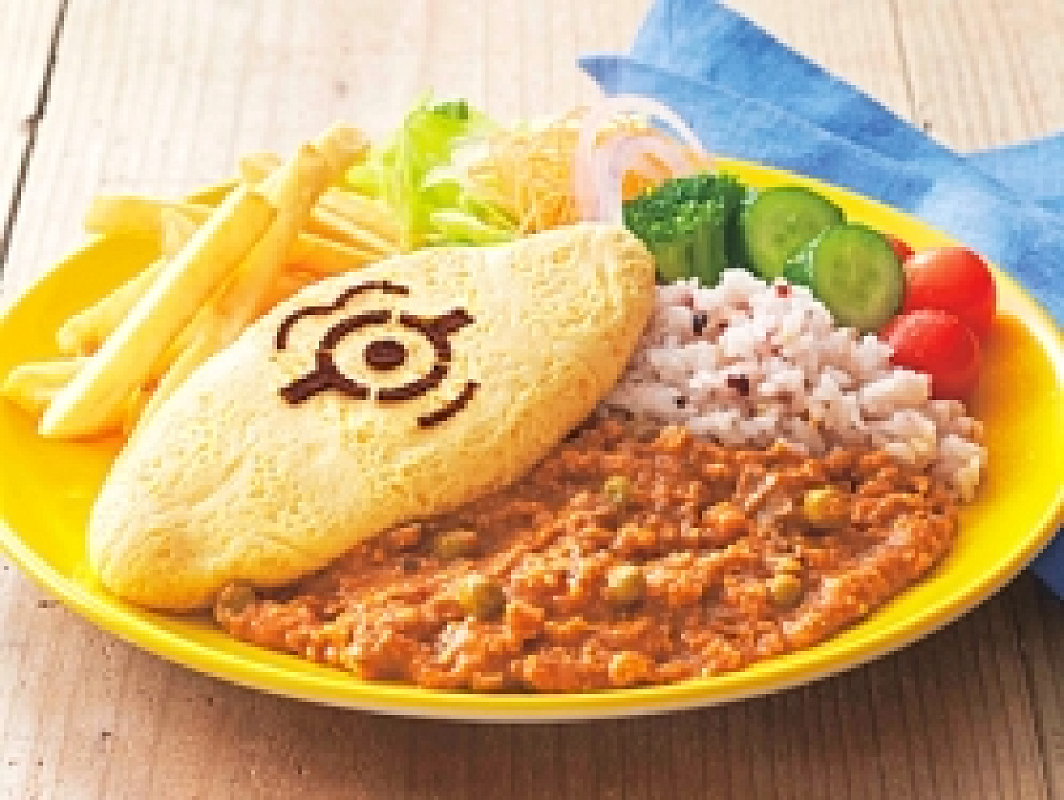 ミニオン・オムカレープレート