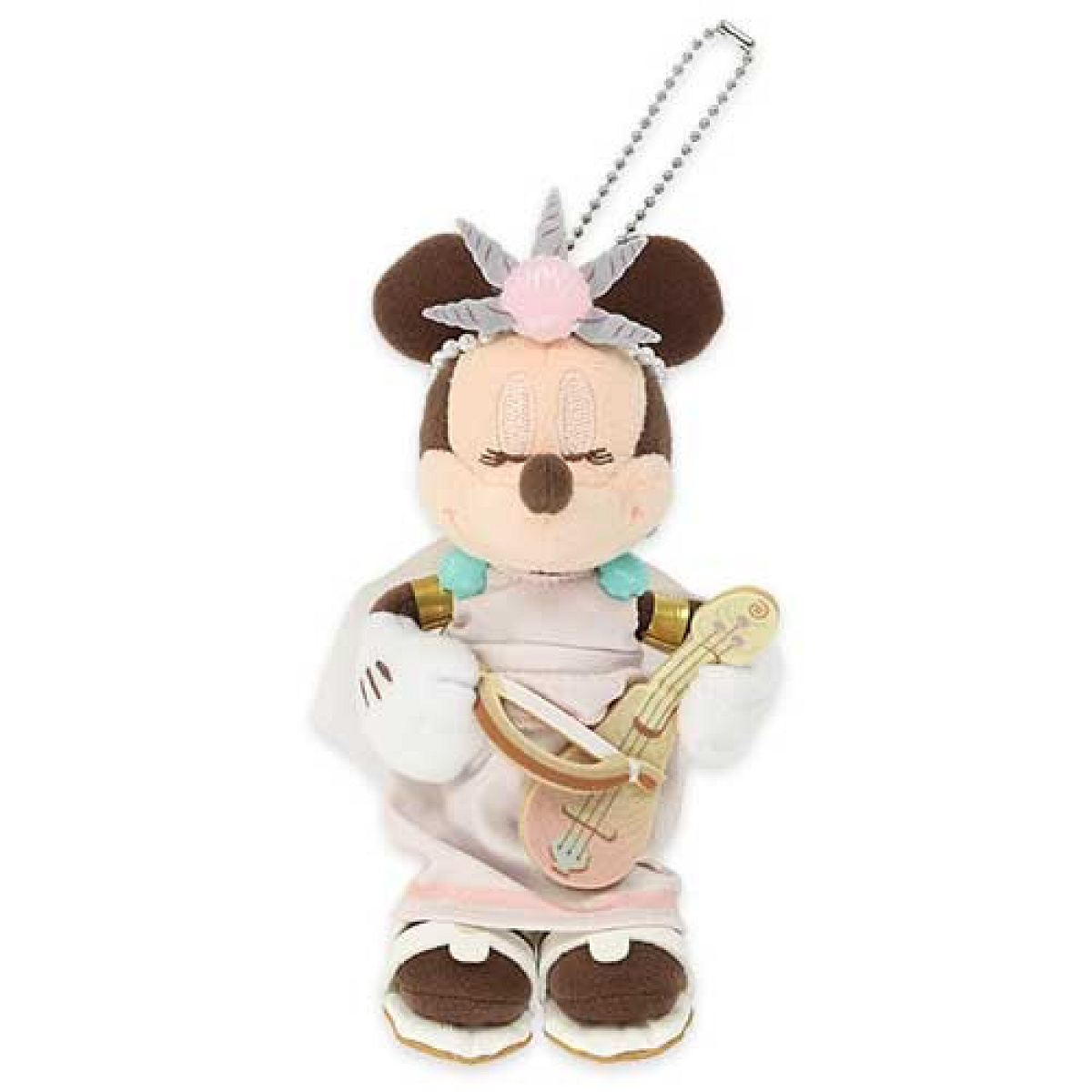 ミニーぬいぐるみバッジ(ディズニーシー24周年グッズ)