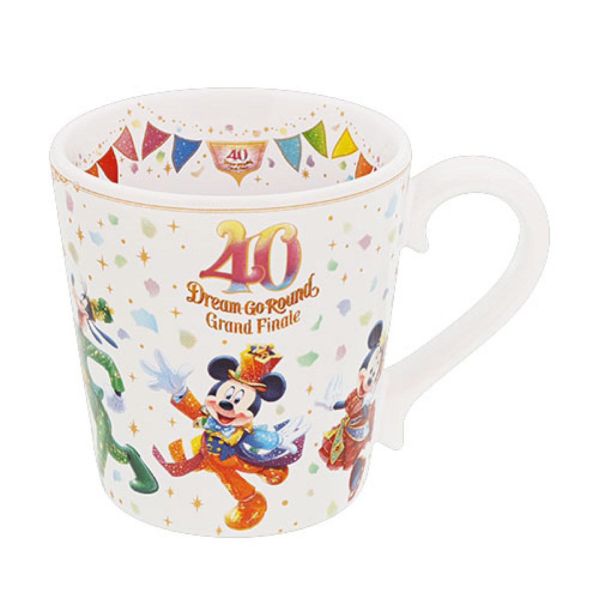 マグカップ（ディズニー40周年グランドフィナーレグッズ）| キャステル | CASTEL ディズニー情報