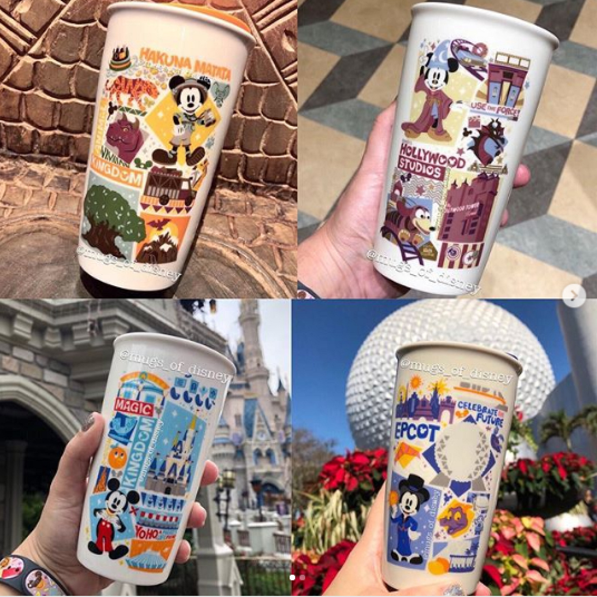 海外ディズニー限定スタバコラボマグ＆タンブラー| キャステル | CASTEL ディズニー情報