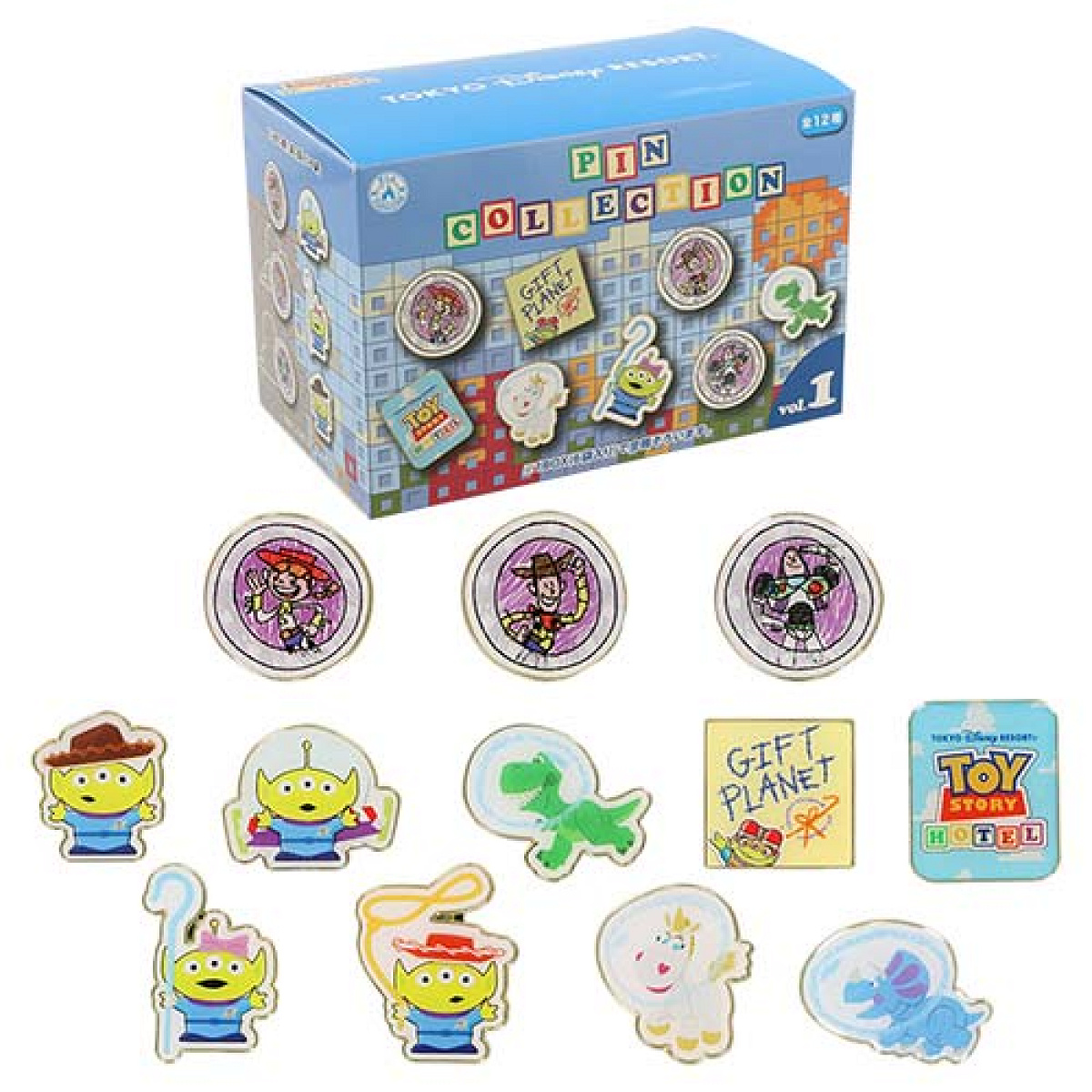 ピンバッジセット| キャステル | CASTEL ディズニー情報