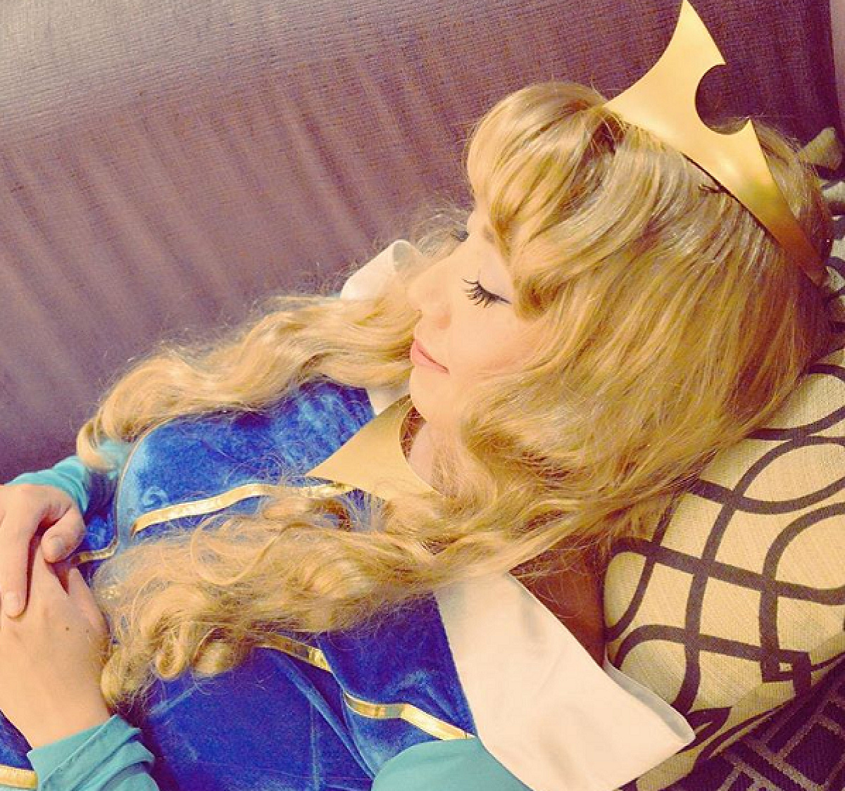 ブルードレスのオーロラ姫