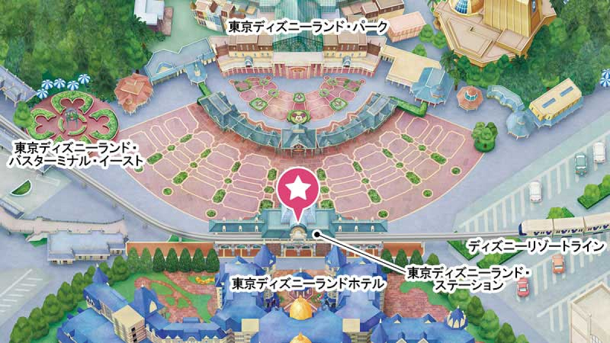 ディズニーランドの専用エントランス| キャステル | CASTEL ディズニー情報