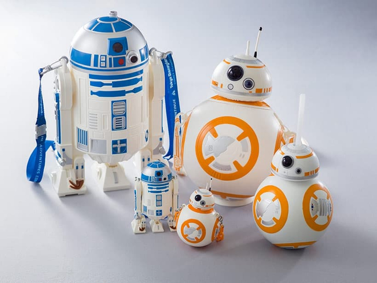 R2-D2のポップコーンバケットとミニスナックケース| キャステル
