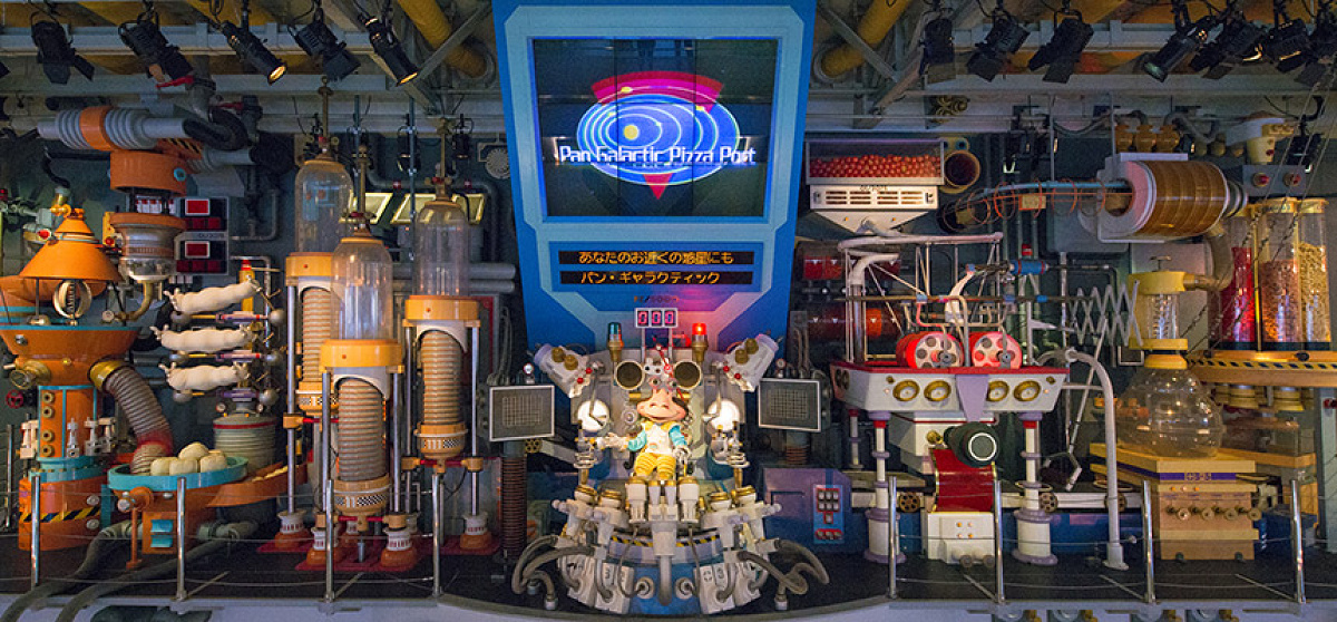 ディズニーランドのレストランにセルフレジ