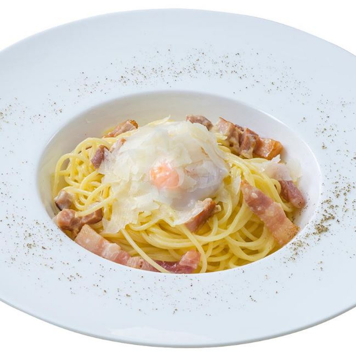 スパゲッティーニ・カルボナーラ