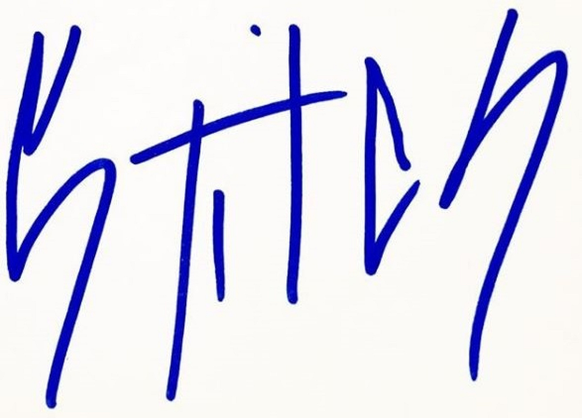 スティッチ サイン】Zee直筆サイン入り]GENZ STREET スティッチ MINISO