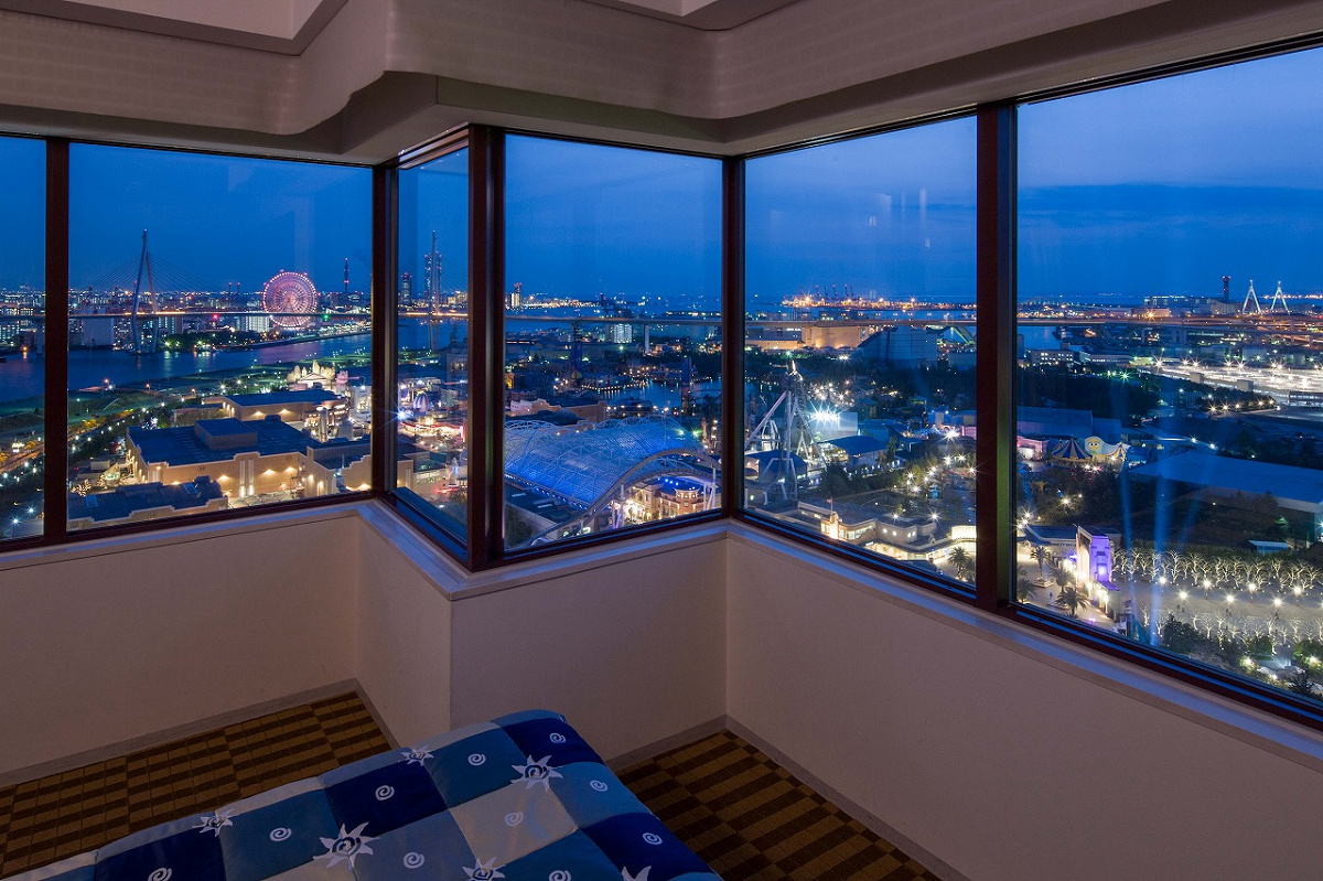 ホテル近鉄ユニバーサル・シティのスタジオビュー キャステル CASTEL ディズニー情報