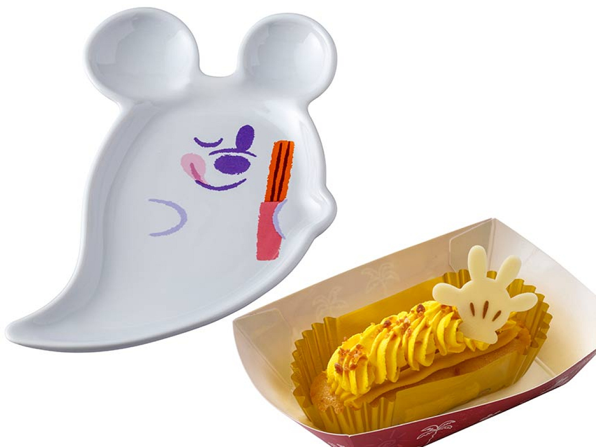 さつまいものケーキ、スーベニアプレート付き
