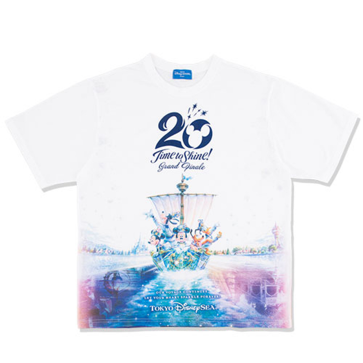 Tシャツ（ディズニーシー20周年グランドフィナーレグッズ