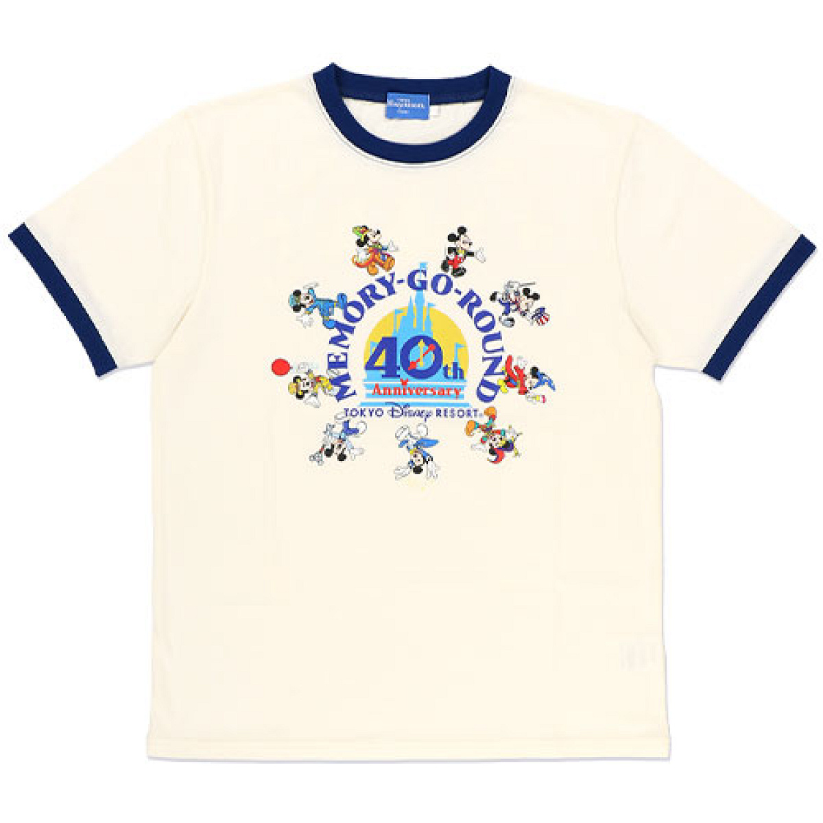 Tシャツ（ディズニー40周年グッズ）| キャステル | CASTEL ディズニー情報