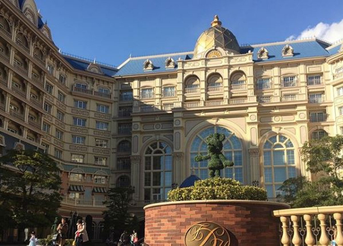 東京ディズニーランドホテルの入り口