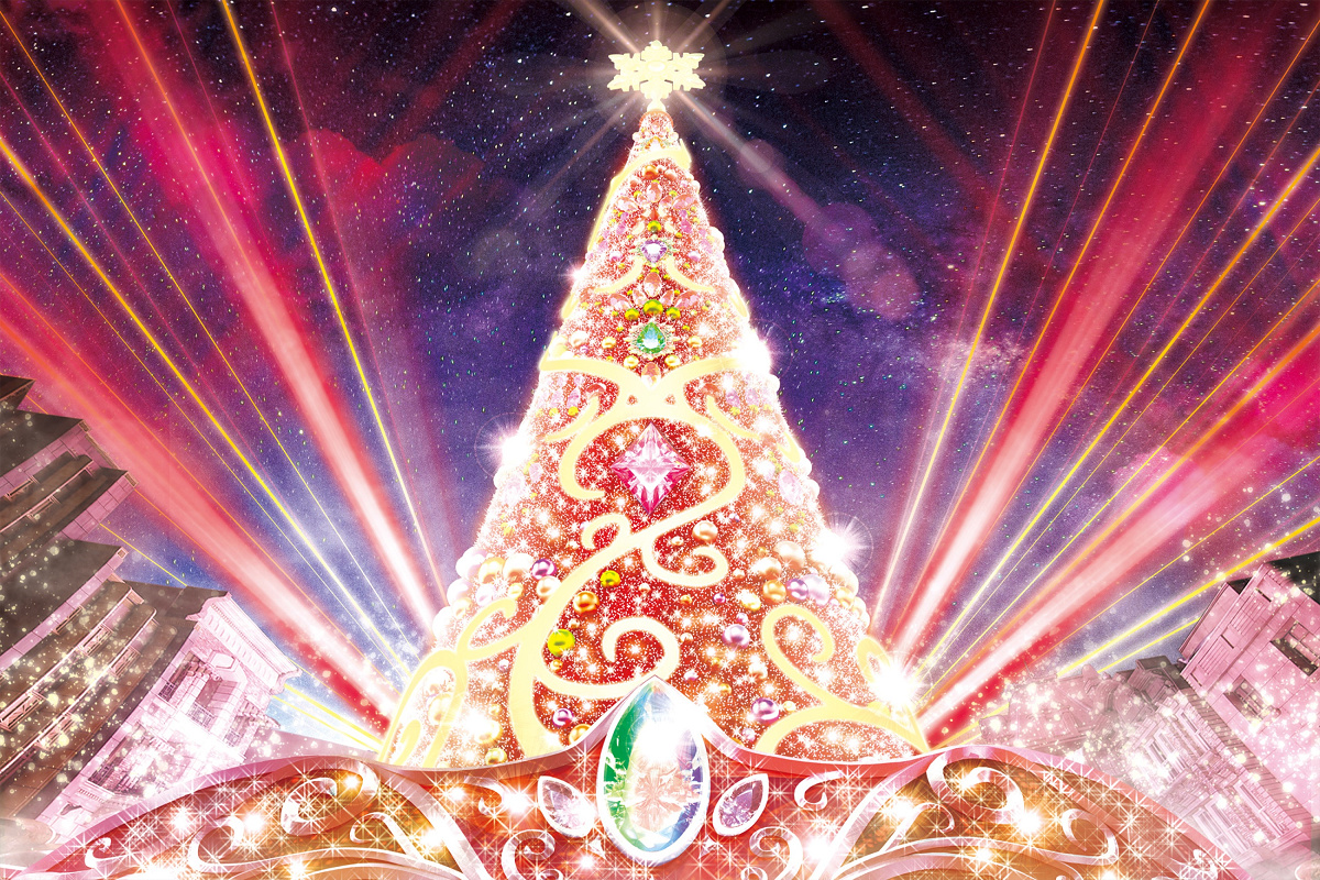 ユニバのクリスマス2022：クリスマスツリーが復活！