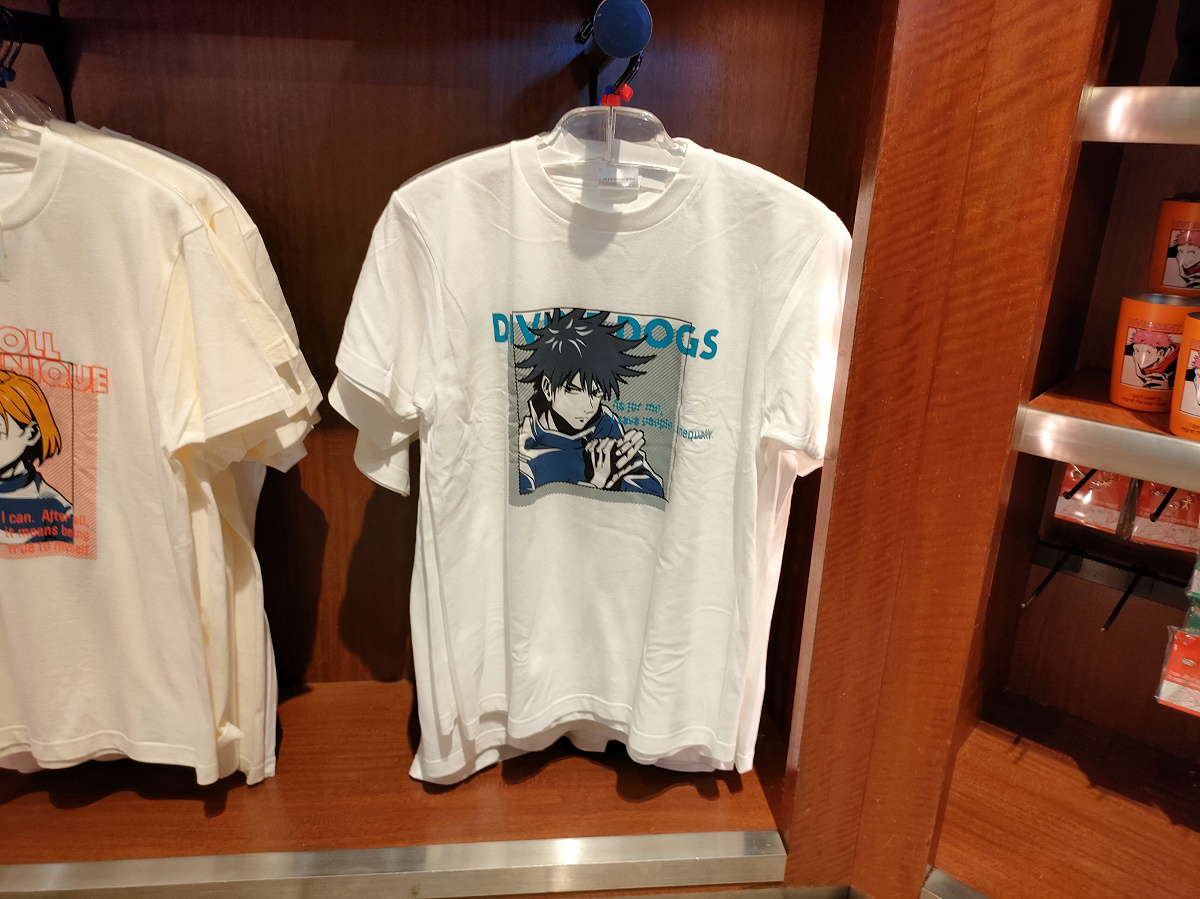 USJ×呪術廻戦コラボグッズ：Tシャツ（伏黒恵）