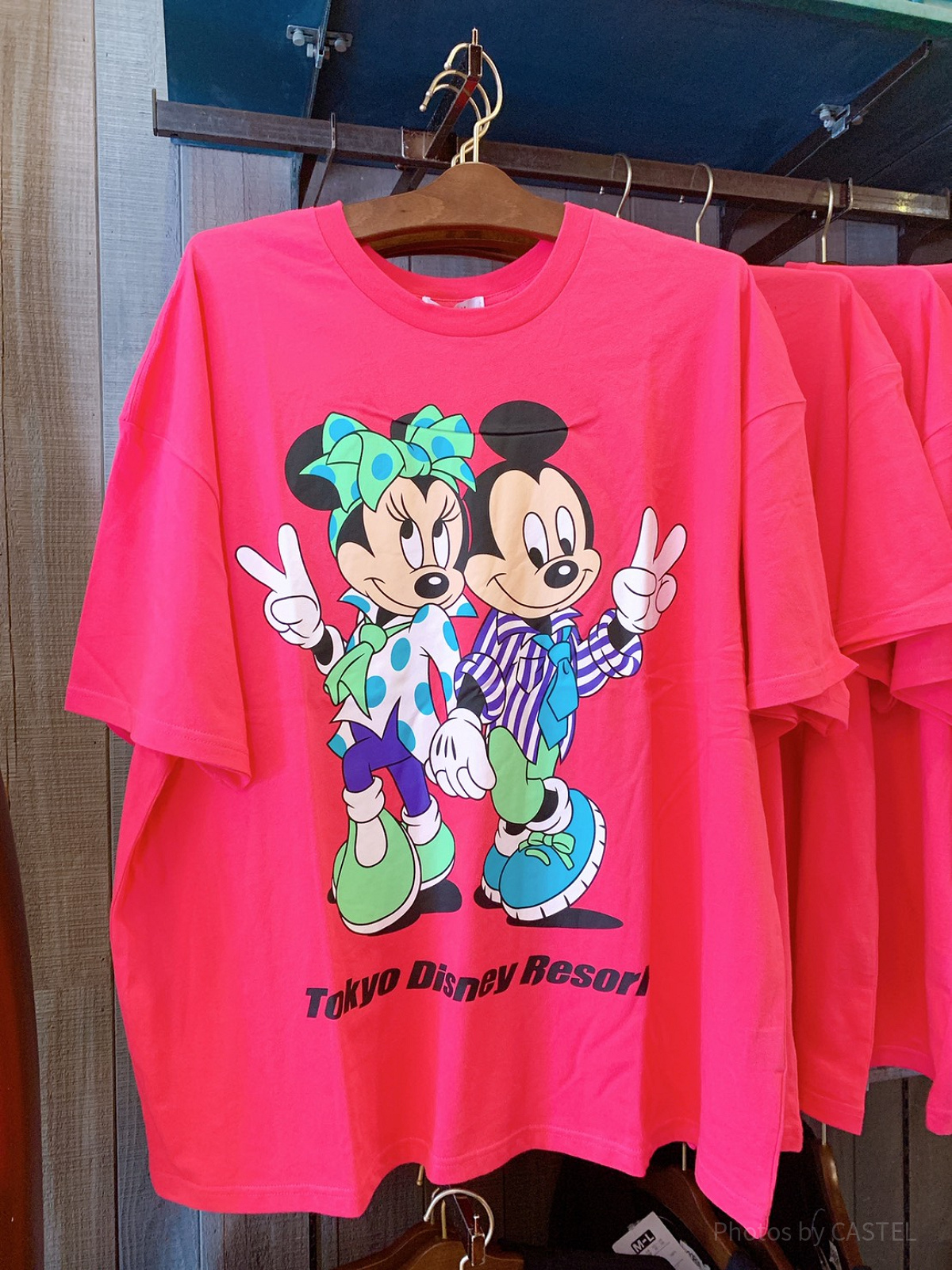 ミニーtシャツ ピンク Disney - ディズニー Disney STORE Tシャツ 半袖
