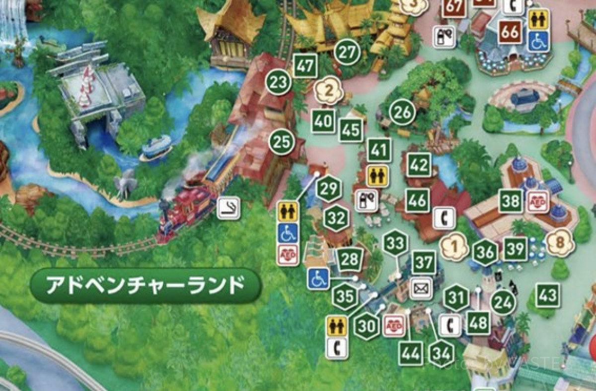 アドベンチャーランド キャステル CASTEL ディズニー情報