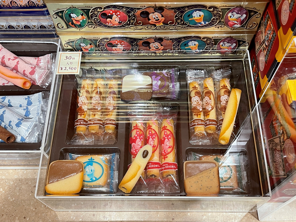 ディズニーのクッキー全種類安い順に並びかえ