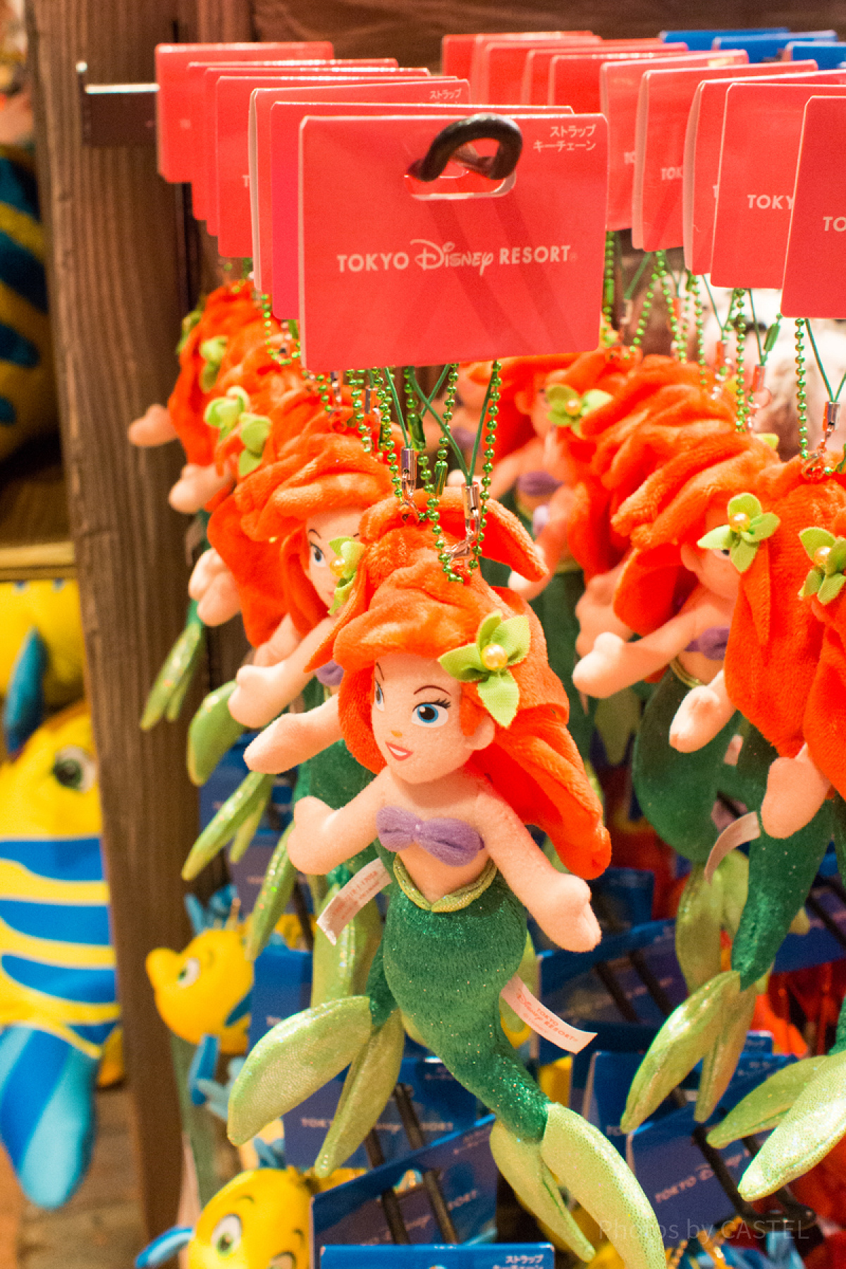 アリエルストラップキーチェーン| キャステル | CASTEL ディズニー情報