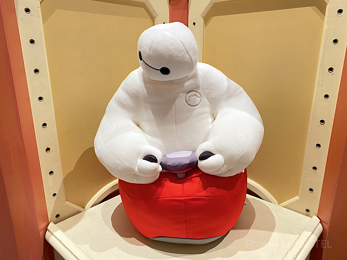 ベイマックスのぬいぐるみマフ