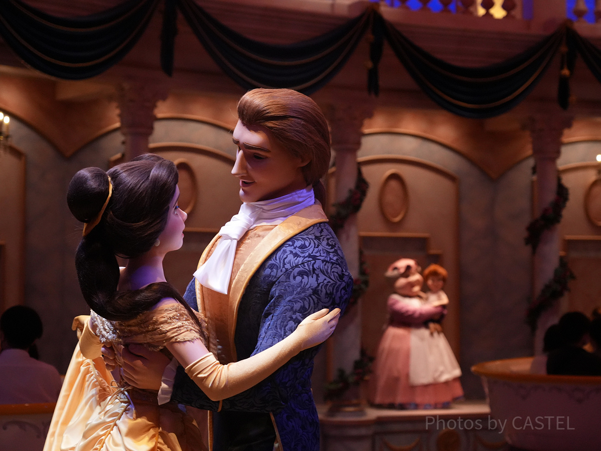 ベルと野獣のダンスシーン| キャステル | CASTEL ディズニー情報