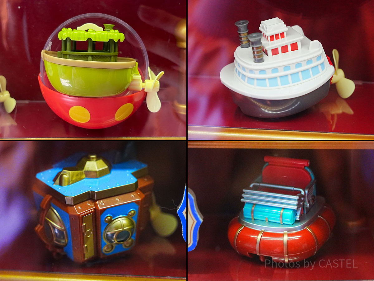 アトラクションをモチーフにしたガチャガチャ(カプセルトイ)